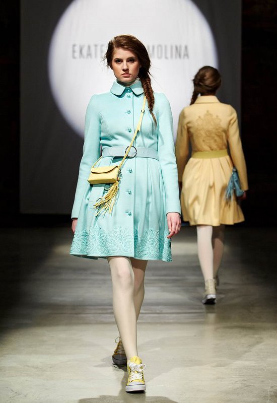 Показ весенней коллекции 2013 haute couture от Модного дома Екатерины Смолиной