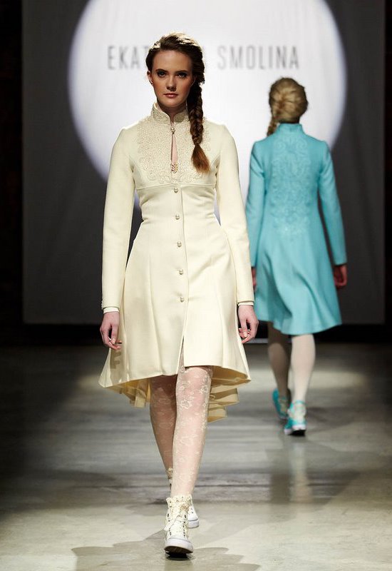 Показ весенней коллекции 2013 haute couture от Модного дома Екатерины Смолиной