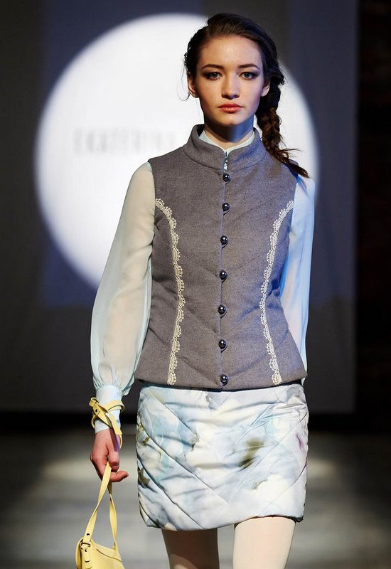 Показ весенней коллекции 2013 haute couture от Модного дома Екатерины Смолиной