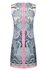 Платье из шерстяной ткани с принтом, цвет розовый и голубой www.EkaterinaSmolina.ru