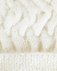 Шапка арктического белого цвета с помпоном www.EkaterinaSmolina.ru