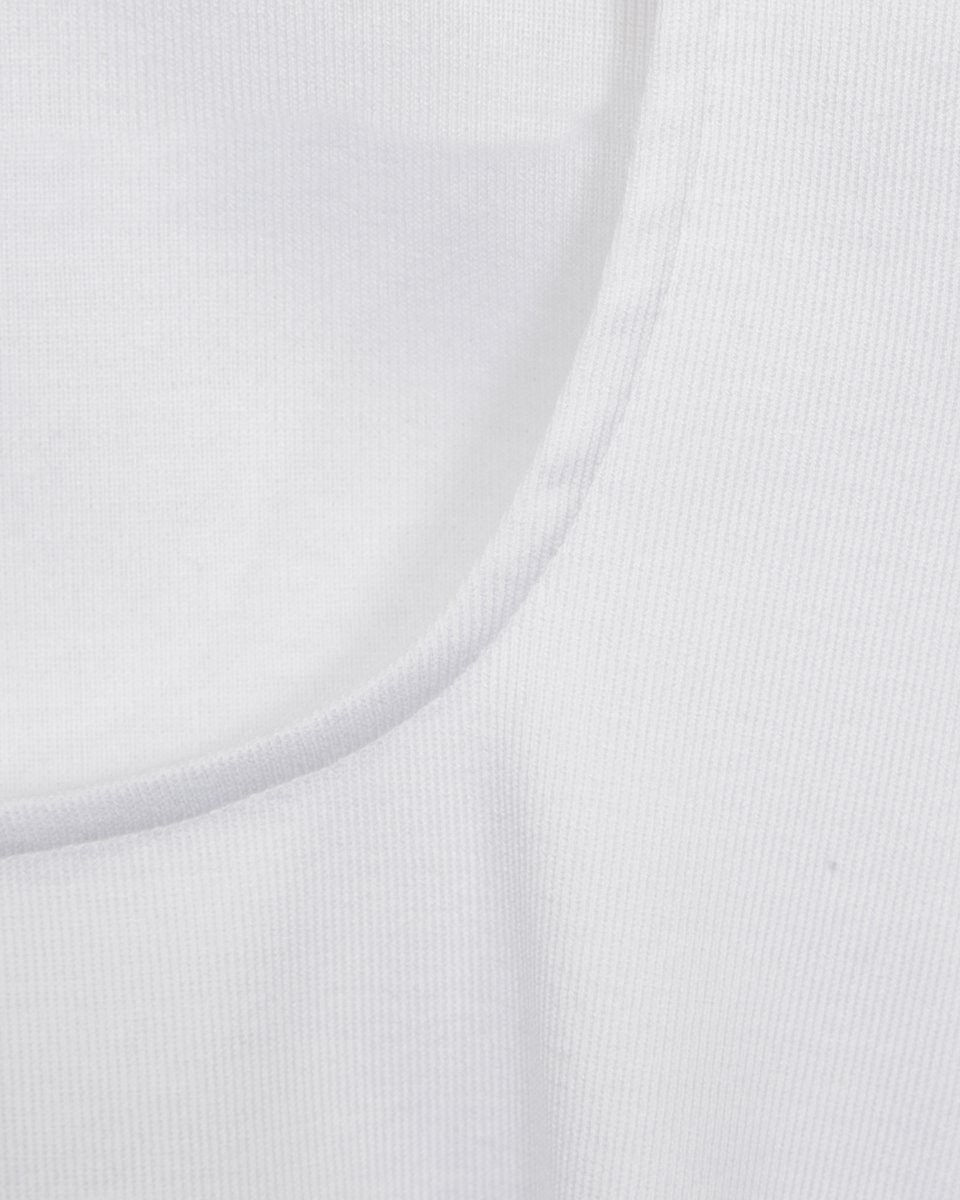 Блуза из фактурного трикотажа в рубчик