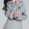 Жакет из шерсти, серый