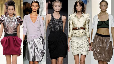 Модный тренд: юбка-тюльпан