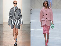 Модные пальто на весну 2024
 