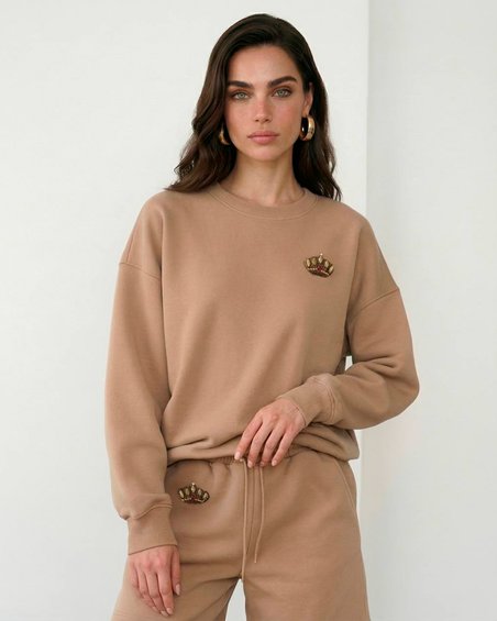 Свитошот цвета "Мускатный орех"