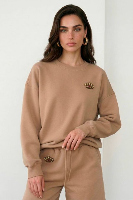 Свитошот цвета "Мускатный орех"