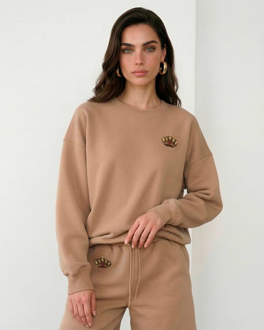 Свитошот цвета "Мускатный орех" www.EkaterinaSmolina.ru