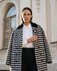 Пальто с брошью «Матрешка» www.EkaterinaSmolina.ru
