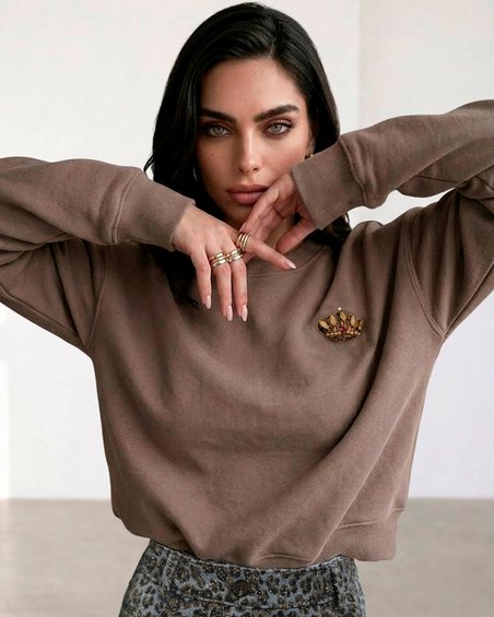 Свитошот цвета "Каппучино"