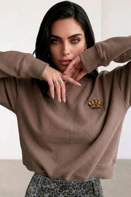 Свитошот цвета "Каппучино"