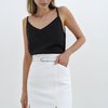 Мини-юбка из фактурной ткани