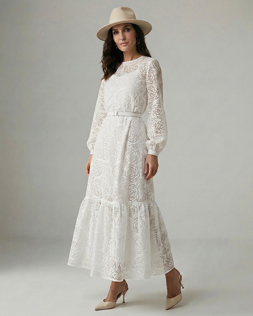 Платье «Белая роза»
 www.EkaterinaSmolina.ru