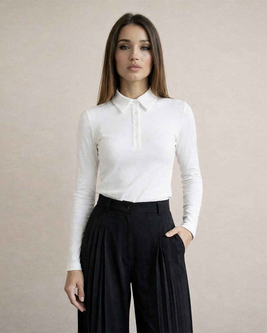 Брюки с плиссированными вставками, цвет «Антрацит» www.EkaterinaSmolina.ru