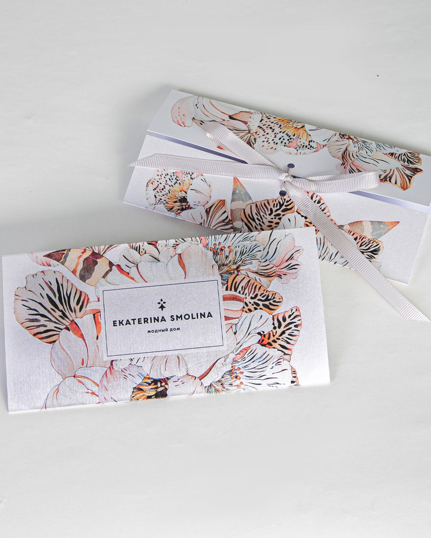 Подарочный сертификат Ekaterina Smolina www.EkaterinaSmolina.ru