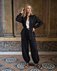 Брюки черные из итальянского льна www.EkaterinaSmolina.ru
