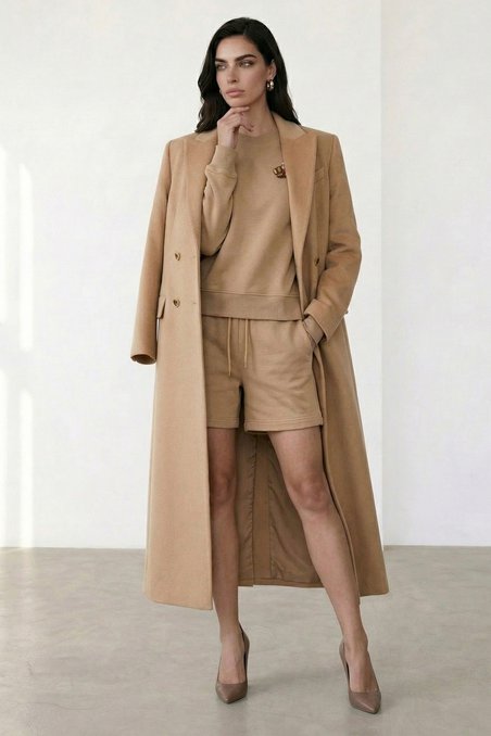 Свитошот цвета "Мускатный орех"