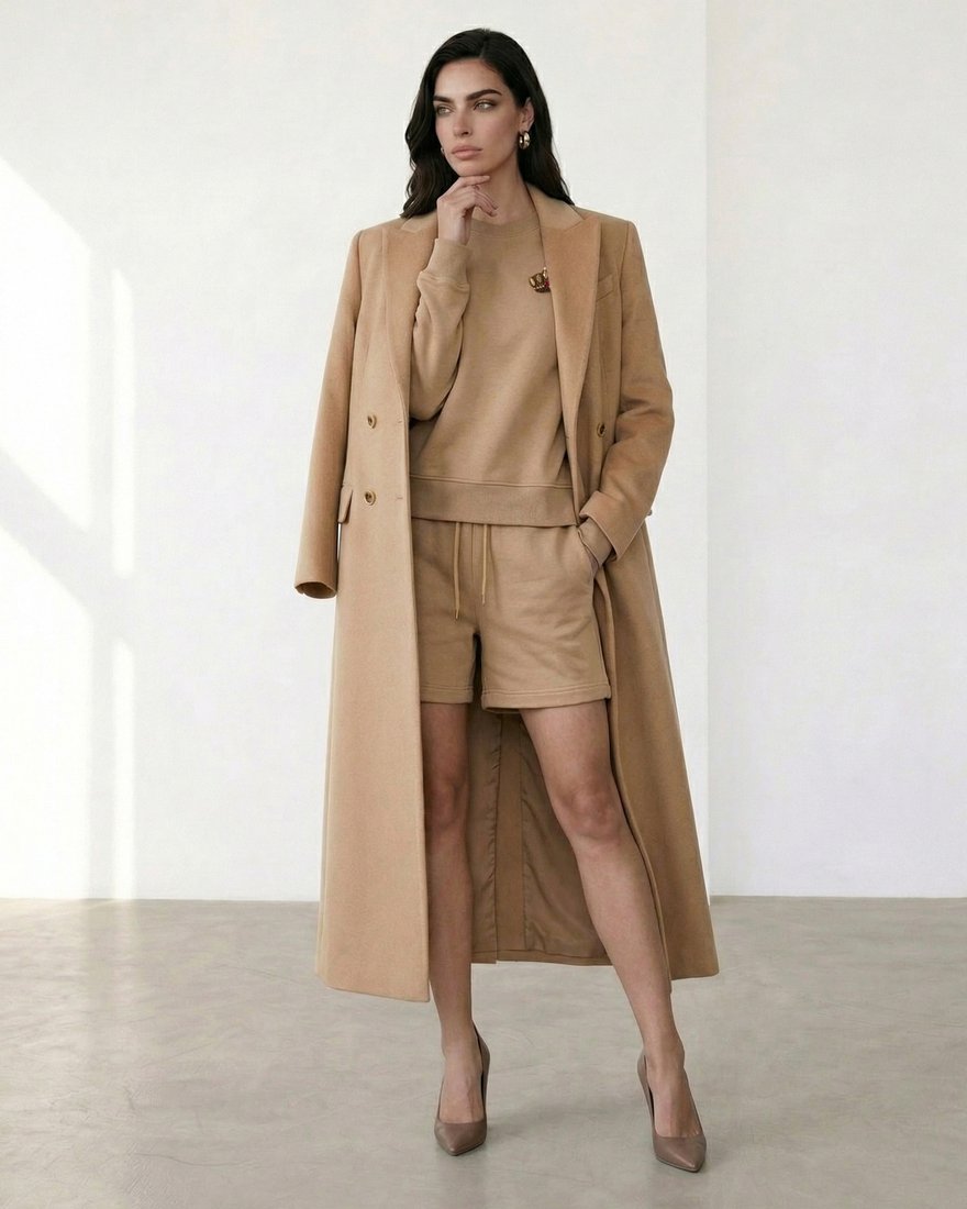 Свитошот цвета "Мускатный орех" www.EkaterinaSmolina.ru