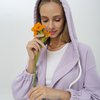 Кардиган из трикотажа, с капюшоном