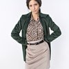 Мини-юбка из водоотталкивающего бархата