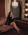 Бархатное платье с кружевными манжетами, винного цвета www.EkaterinaSmolina.ru