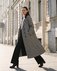 Пальто с брошью «Матрешка» www.EkaterinaSmolina.ru