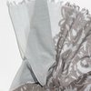 Палантин "Серые узоры"