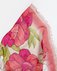 Палантин розово-салатовый принт "Яркие цветы" www.EkaterinaSmolina.ru