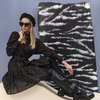 Платье-рубашка с фактурным рисунком