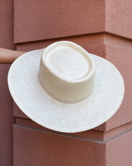 Шляпа соломенная Canotier