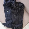 Жилет-манишка с капюшоном