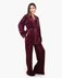 Кимоно и брюки из велюра, винного оттенка www.EkaterinaSmolina.ru