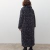 Эко шубка из леопардового меха