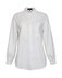 Рубашка из вискозы с накладными карманами, белого цвета www.EkaterinaSmolina.ru