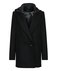 Пальто-жакет черного цвета с капюшоном www.EkaterinaSmolina.ru