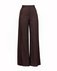 Брюки с плиссированными вставками, цвет «Горький шоколад» www.EkaterinaSmolina.ru