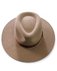 Фетровая шляпа Denis с рельефом на тулье, бежевая www.EkaterinaSmolina.ru