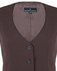 Костюмная жилетка, цвета горького шоколада www.EkaterinaSmolina.ru