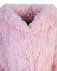 Бохо шуба из эко-меха с аппликациями, цвета пудровой розы www.EkaterinaSmolina.ru