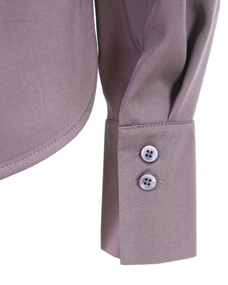 Блуза со съемным шнурком и кистями, цвет «Лиловая дымка»