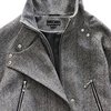 Жакет-косуха из итальянской шерсти с вышивкой Кошка на спине