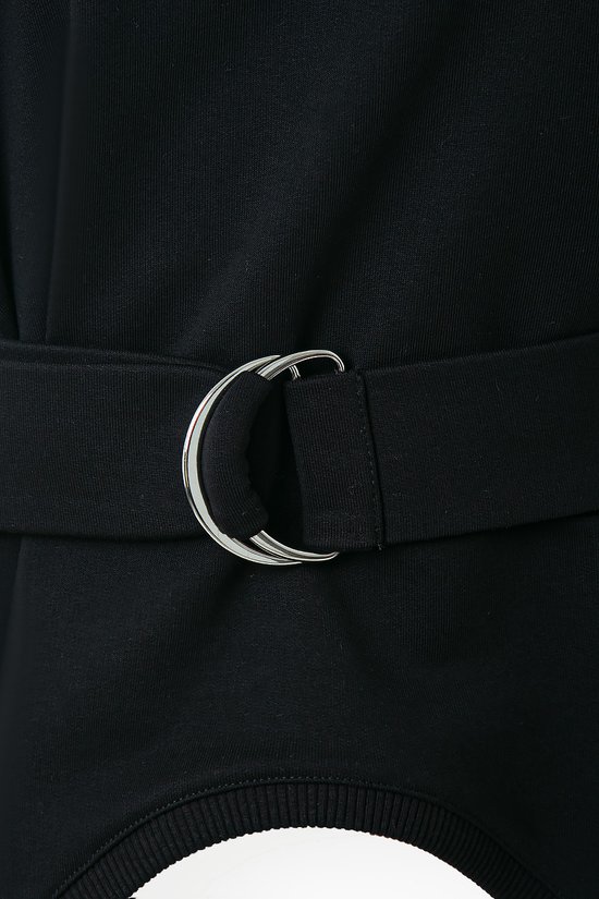 Свитшот с серебряными птицами 