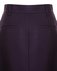 Юбка трапеция со складками на талии, цвета темный пурпур www.EkaterinaSmolina.ru