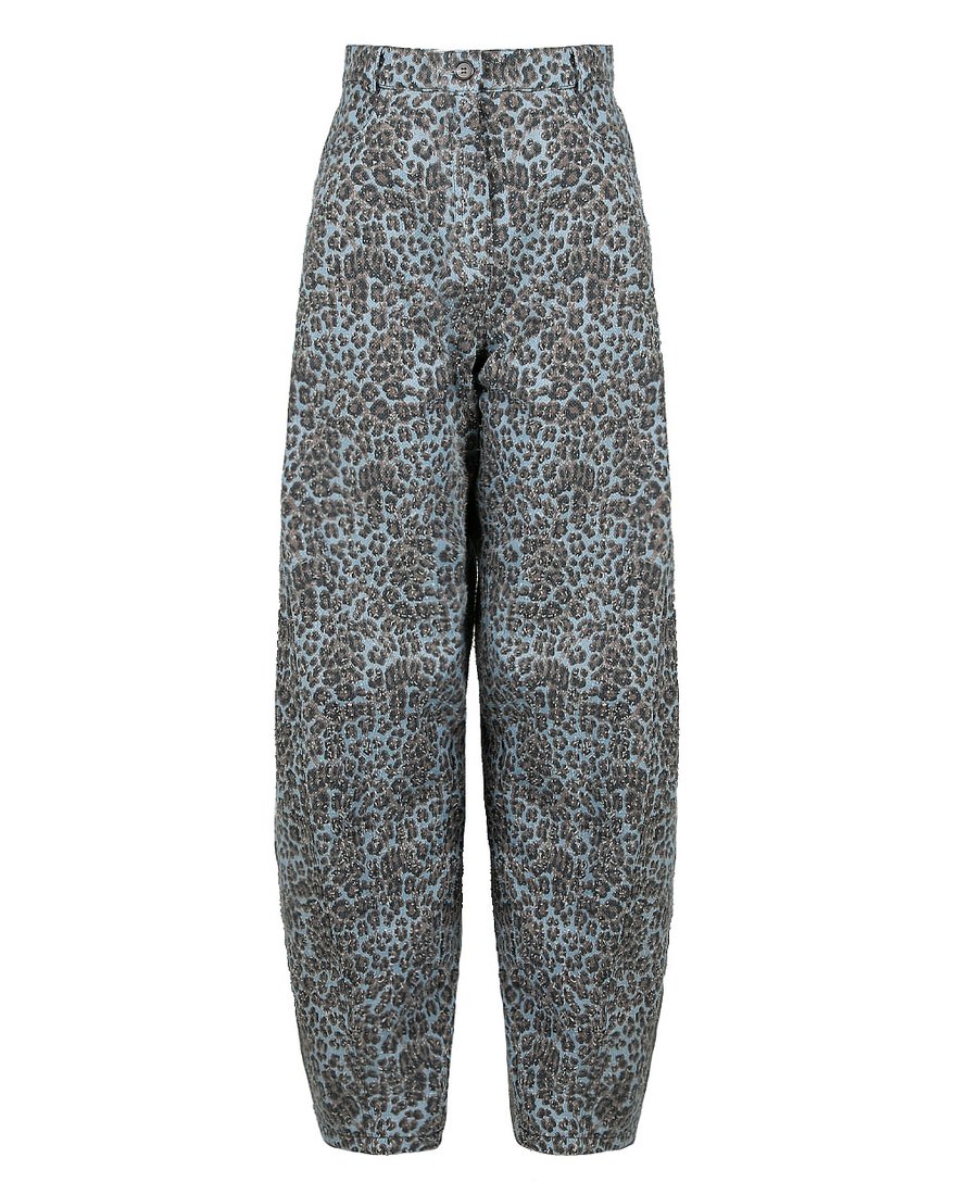 Джинсы-бананы в принт «Леопард» www.EkaterinaSmolina.ru