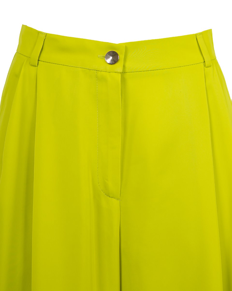 Комплект из платья-бомбера и брюк в принт “Лимоны”