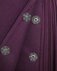 Пальто с юбкой-гофре цвета темный пурпур www.EkaterinaSmolina.ru