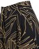 Комплект из рубашки, топа и брюк в принт “Листья”, цвет черный www.EkaterinaSmolina.ru