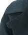 Пальто с широким английским воротником цвета синего моря, из шерсти и кашемира www.EkaterinaSmolina.ru