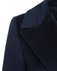  Пальто с юбкой полусолнце и английским воротником цвета индиго www.EkaterinaSmolina.ru