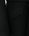 Пальто черного цвета приталенного кроя www.EkaterinaSmolina.ru